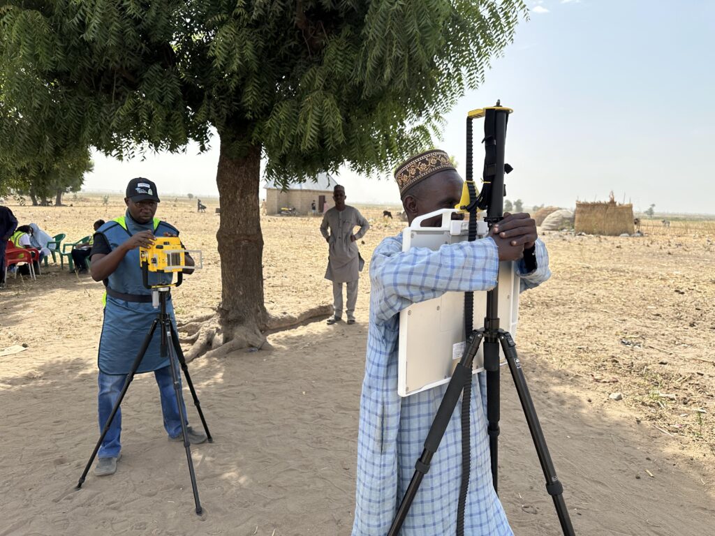 2.アフリカでの撮影風景